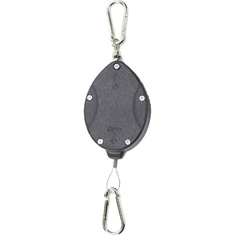 Crochet rétractable pour mangeoire à oiseaux – Cintre à double tête, poteau de suspension réglable avec extension télescopique, système de verrouillage coulissant lisse, matériel de suspension (1/5)