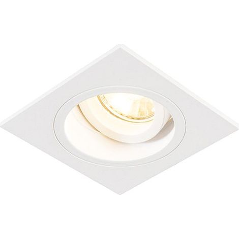 chuck - LED Spot encastrable - 1 lumière - L 92 mm - Blanc - Moderne - éclairage intérieur - Salon I Chambre I Cuisine I Salle à manger (1/5)