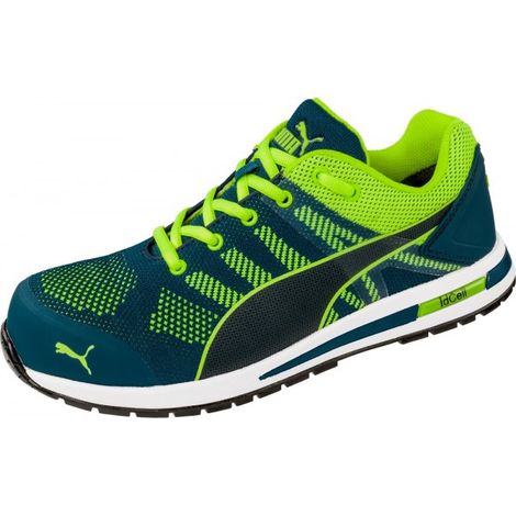 Puma Zapato de Seguridad Elevate Knit S1P ESD HRO SR - Sin Metal Verde44 Verde (1/2)