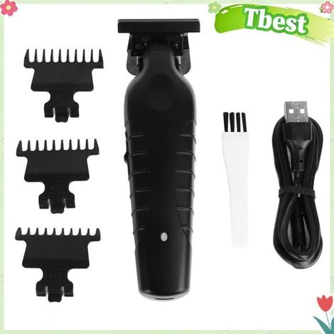Tbest Tondeuse à cheveux électrique Tondeuse à Cheveux Rechargeable, Coupe Précise, Coupe Incisive avec 3 electromenager rasoir (1/5)