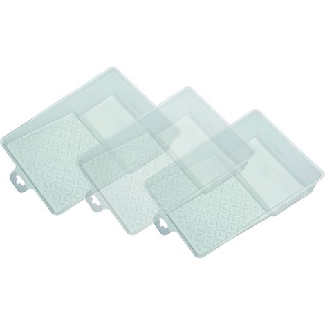 Pack de 3 recharges jetables pour bac plat à peinture - 40. 4 x 29.5 x 6.6 cm - NESPOLI