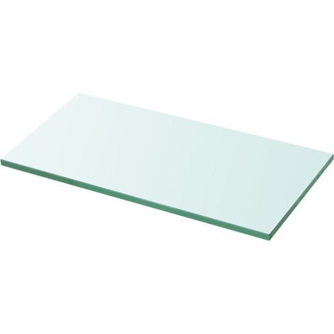 Mensola in vetro trasparente 30 x 12 cm 2702172/2
