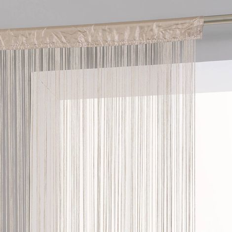 Tenda Lanka filo beige 90x200cm - Atmosphera créateur d'intérieur