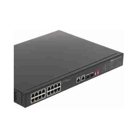 PFS3117-16ET-135 – 17-Port nicht verwalteter L2-Switch (16 PoE 135 W)