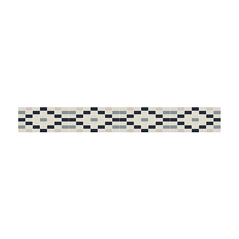 Mosaïque pâte de verre DOPPEL DESIGN Frise - Boîte de 6 m2