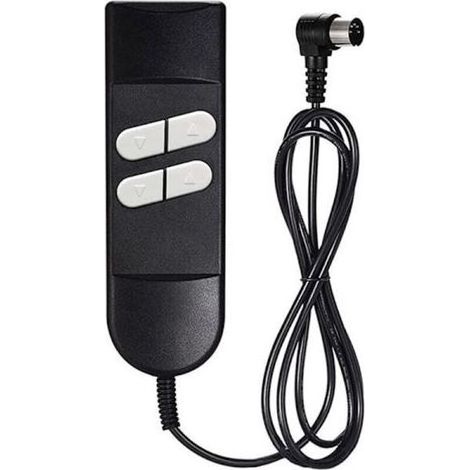 Pair Télécommande de canapé électrique, télécommande 5 broches 4 boutons pour fauteuil (1/4)