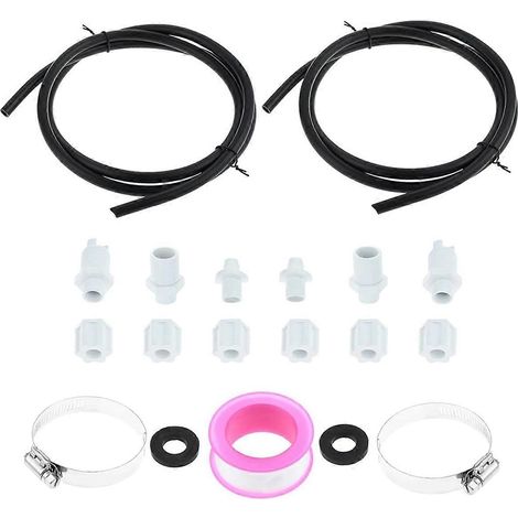 Kit de raccordement pour doseur hors ligne avec collier de serrage, tuyau d'alimentation pour chlorinateur CL200 CL220 (1/4)