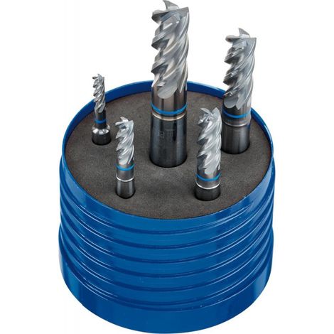 Set fraises D6527L VHM INOX S.4 6 8 10 12mm Maykestag