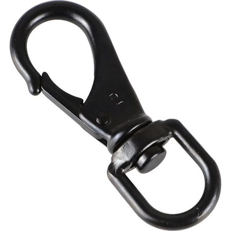 Universal-Gliederschnalle aus Edelstahl 304/316, drehbarer Universalhaken, Marine-Hardware-Zubehör – 304-1 Schwarz – Edelstahl 304/316 (1/4)
