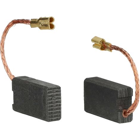 vhbw 2x spazzola carbone compatibile con AEG SB2E.800 RS, SB2E 1000 RS, SB2E 1010 RS utensile elettrico - Spazzola motore, 17,5 x 10 x 5 mm