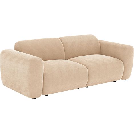 Divano 3 posti in Tessuto testurizzato Beige - POGNI di Maison Céphy (1/3)