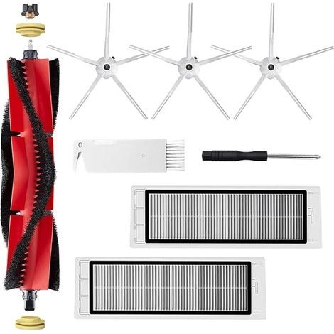 Repuestos para aspiradora Xiaomi Roborock S5 Max S6 Max S6 Pure S6 MaxV S50 S51 S55 S5 S60 S65 S6, cepillo principal extraíble (1/4)