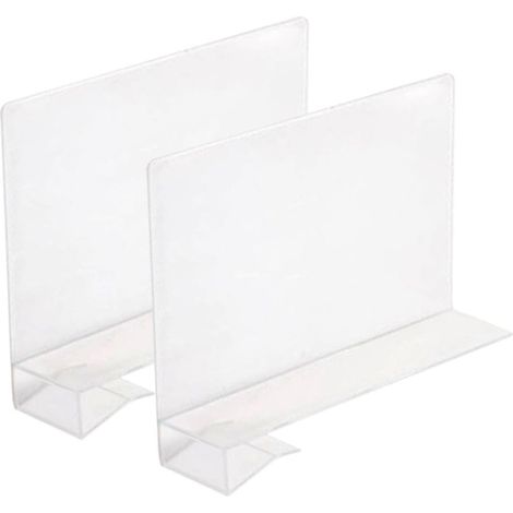 Universelle, große Schrankteiler – Trennwände für Kleiderschränke und Schränke, 120 g PP, 2er-Pack (1/5)