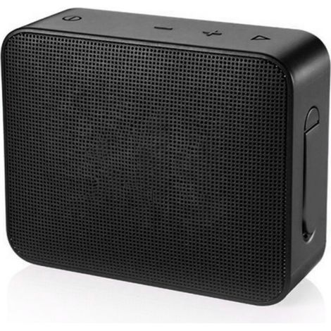 Enceinte Bluetooth sans fil HiFi Stéréo Basse Multifonction Mini Portative pour Extérieur Voyage Maison Noir (1/5)
