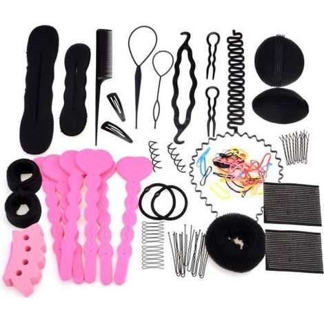 Cheveux bande cheveux peigne en épingle à cheveux élastique appareil cheveux style Clip accessoires 20 différents type/set 1set