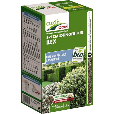 Engrais spécial Cuxin DCM pour houx 1,5 kg Engrais pour ifs et osmanthus Engrais pour houx