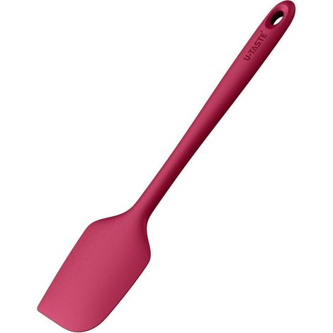 Großer Silikon Spatel 35,6cm Hitzebeständig bis 250℃ Rot