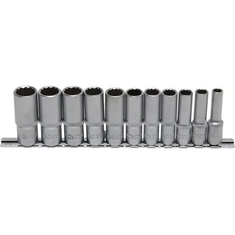 Llaves y dados bgs-technic long socket set 11 piezas 10 mm