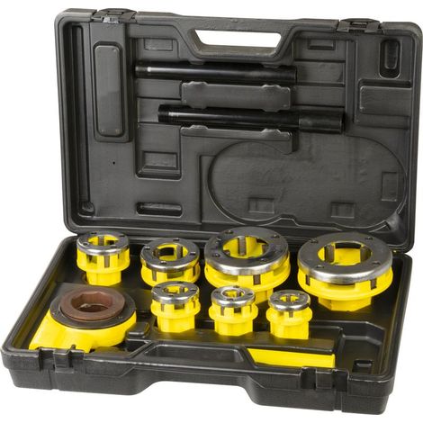 Satz Schneideisen Strend Pro PP3304.T062 3/8" - 2", zum Schneiden von Gewinden, 7-teilig (1/5)