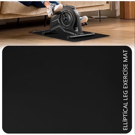 Tapis Protection Fitness, 60 x 40cm, Tapis Sport antidérapant Terre diatomées - Tapis Course, Vélo, Elliptique, Stepper Yoga, Tapis Gym antidérapant (1/5)