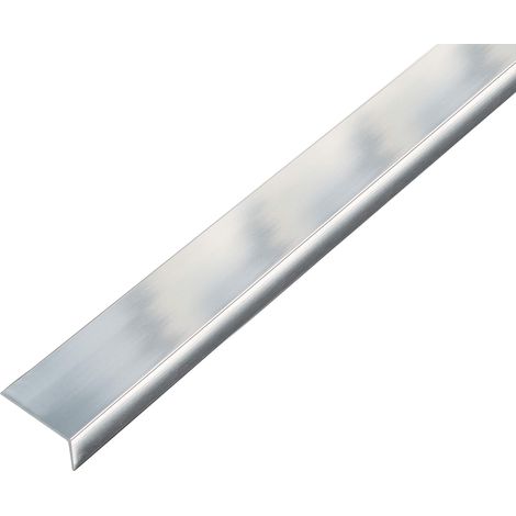 Alberts 488628 Profilo angolare, autoadesivo, alluminio, design cromo, 1000 x 25 x 15 mm (1/5)