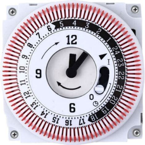 Minuterie mécanique 250 V, compteur de temps, rappel 15 min 24 h, compte à rebours de cuisine, contrôleur d'économie d'énergie, interrupteur de synchronisation industriel (1/3)