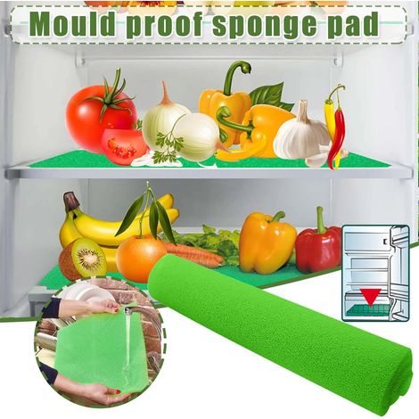 30 tapis anti‑moisissure 12×15 pouces – Doublure pour tiroir de réfrigérateur – Égouttoir pour fruits et légumes (1/3)