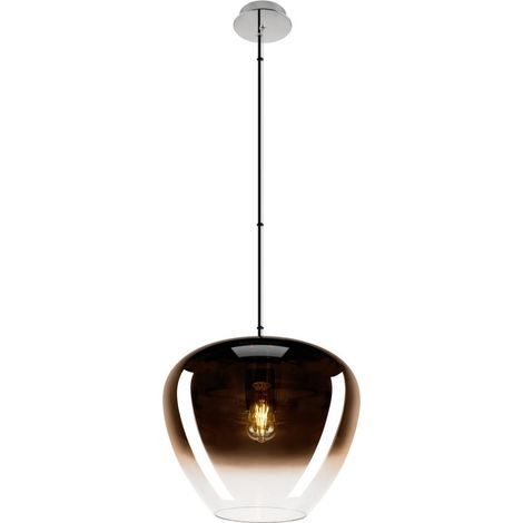 Suspension PANTILO CONVEX 40 intérieur L150 cm E27 40W cuivre - SLV - 1007876 (1/3)