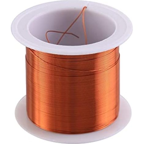 Fil de Cuivre Emaillé, 0.3mm 40 m Fil de Bobinage d'aimant de Bobine de Cuivre Emaillé, pour Bobine Magnétique de Haut-parleur de Transformateur de Moteur (1/4)
