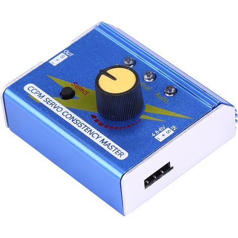 CCPM Servo Consistency Master Motortester ESC-Prüfer für RC-Flugzeuge, Autos und Boote (1/5)