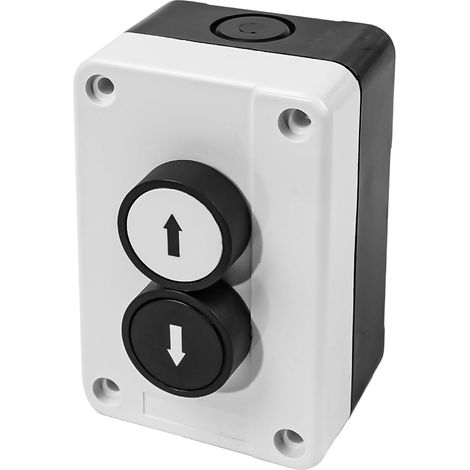 Interrupteur à Bouton-Poussoir à réinitialisation Automatique, Interrupteur de marquage Haut et Bas étanche, Interrupteur à Bouton-Poussoir de Station de boîte pour Grue à Deux Voies (1/5)