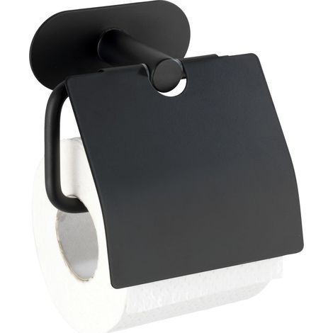 Dérouleur papier WC avec couvercle en acier inox OREA (1/2)