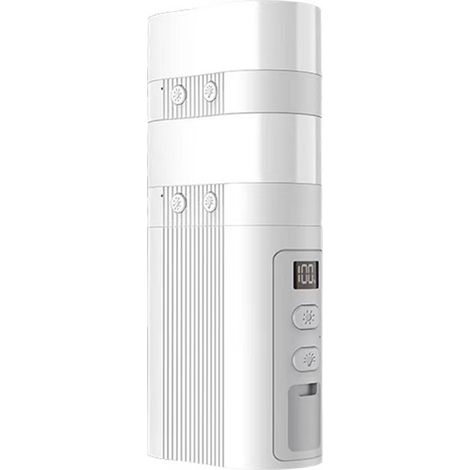 Lanterna LED portatile Toivize da 6000 mAh con diverse modalità di illuminazione – Ricaricabile tramite USB – Supporto magnetico per appenderla e caricatore per telefono – Lampada da esterno per campe (1/5)