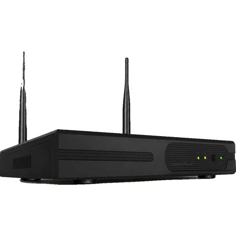 Videoregistratore di rete wireless, risoluzione 5 MP, funzioni di rilevamento del movimento, 16 canali, Nessuno (1/5)
