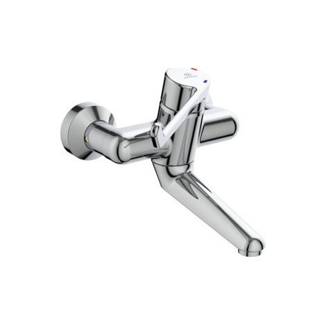 IS WWT-Sicherheitsarm.Ceraplus,absperr. S-Anschl., Hebel 180mm,Ausld.150mm,Chrom (1/5)