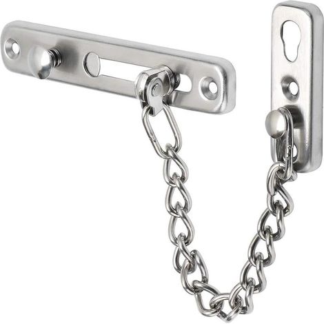 Türkette mit Federverschluss, gebürsteter Nickel-Edelstahl - AquaForge (1/5)