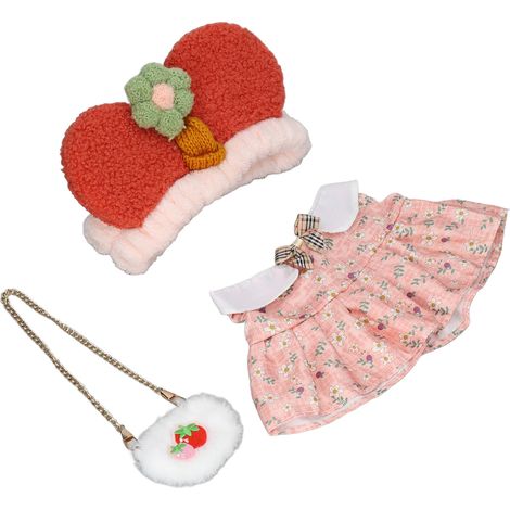 Lot de 3 vêtements pour peluches à faire soi-même : canards décoratifs, lavables, inodores et doux pour la peau, parfaits pour les jeux. (1/5)