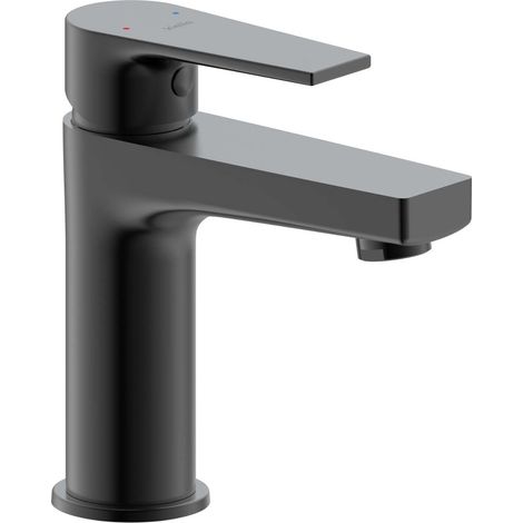 kielle Harmonia I - Grifo de lavabo, negro mate 10132104 (1/3)