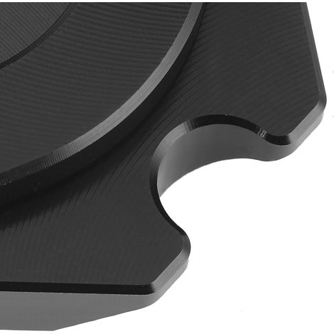 Motorradmodifikation: Hauptständer und verbreiterte Fußrasten, angepasst an YAMAHA NMAX155 XMAX250/300 NVX (schwarz). (1/5)