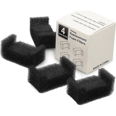 4 Pices Chat Fontaine Ponge Filtre Remplacement Fontaine Pour Animaux De Compagnie Filtre En Mousse Chat Fontaine Boire Ponge Filtre En Mousse Po (1/5)