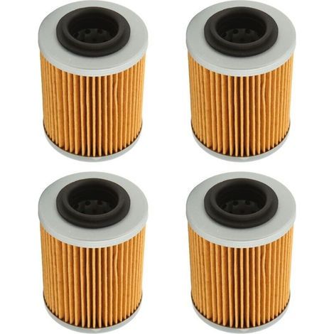 Ricambio filtro olio 420256188 KN152 HF152, 4 pezzi, per CAN-AM 330 400 450 500 2003-2017 (1/5)