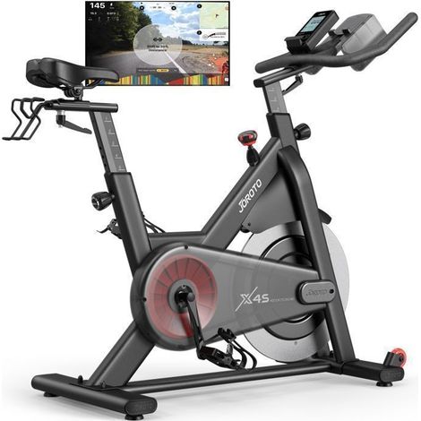 Heimtrainer - JOROTO - X4S - Bluetooth-App - Schwungrad 18 kg - Magnetwiderstand (100 Stufen)