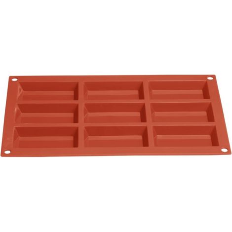 Plaque de 9 moules à gâteau en silicone - VOGUE (1/5)