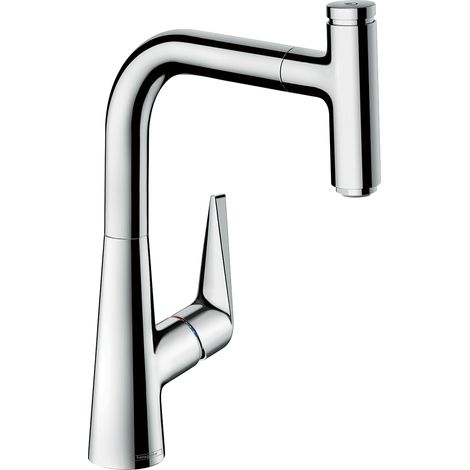 Mitigeur de cuisine EH 220 TALIS SELECT S DN 15 avec bec extractible chromé (1/7)