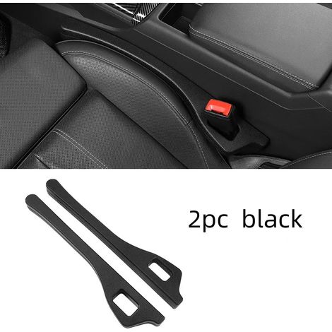 (Noir 2 pièces) Combleur universel pour sièges auto, organisateur de comblement d'espaces entre le siège et la console centrale, compatible SUV et camions. (1/5)