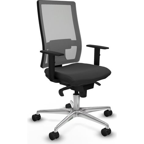 Silla piqueras y crespo Horna gris soporte lumbar ajustable (1/5)