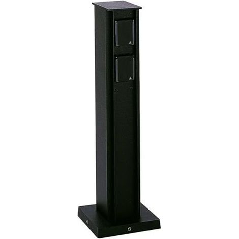 ALBERT 662106 MULTIPRISE EXTÉRIEUR IP44 NOIR (1/3)