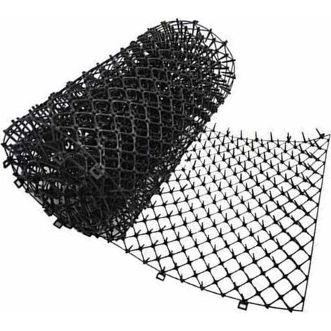 Tapis Anti-Chat d'Epine Grille de Jardin Anti Chiens, Chats Animaux de Compagnie 300 x 30 cm- (1/4)