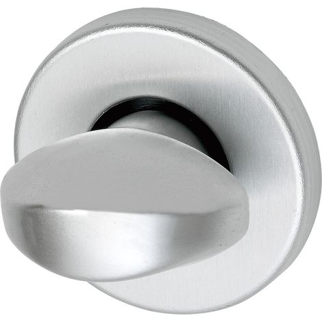 WC - Rosette SCH Line, L/U - Form ø 50 mm, silber eloxiert