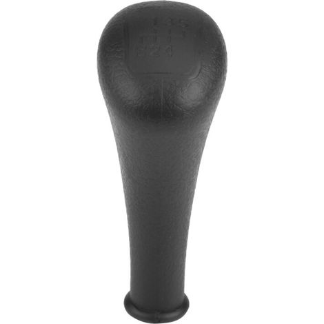 Bouton de changement de vitesse à 5 vitesses, Gear Stick Head ABS Plastic 11,2 cm de long anti-usure noire confortable pour la voiture (1/5)